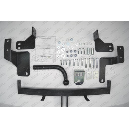 R106-A Лидер-плюс ТСУ для Renault Kangoo 1997-2008, Nissan Kubistar 2003-2009 без выреза бампера. Нагрузки: 1300/75 кг, масса фаркопа 15,4 кг (без электрики в комплекте)