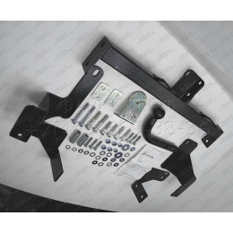R106-A Лидер-плюс ТСУ для Renault Kangoo 1997-2008, Nissan Kubistar 2003-2009 без выреза бампера. Нагрузки: 1300/75 кг, масса фаркопа 15,4 кг (без электрики в комплекте)