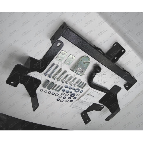 R106-A Лидер-плюс ТСУ для Renault Kangoo 1997-2008, Nissan Kubistar 2003-2009 без выреза бампера. Нагрузки: 1300/75 кг, масса фаркопа 15,4 кг (без электрики в комплекте)