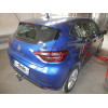 R106C GALIA Полностью оцинкованный фаркоп на Renault Clio 2019-. Тип шара: C (горизонтальный съемный). Невидимый вырез бампера. Нагрузки: 1000/75 кг, масса фаркопа 15,35 кг