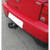 S-102 STEINHOF Фаркоп на Volkswagen Lupo хетчбек 3 двери 10/1998-2005, Seat Arosa хетчбек 3 двери 1997-2005. Требуется подрезка бампера. Тип шара: A. Нагрузки: 850/50 кг, масса фаркопа 12,5 кг (без электрики в комплекте)