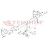 S-364 STEINHOF Фаркоп на Subaru Forester 2008-2013. Требуется подрезка бампера. Тип шара: A. Нагрузки: 2000/80 кг, масса фаркопа 16,5 кг (без электрики в комплекте)
