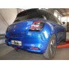 S121C GALIA Полностью оцинкованный фаркоп на Suzuki Swift хетчбек 3/5 дверей (не для 4WD) 2017-2024, 2024-. Тип шара: C (горизонтальный съемный). Невидимый вырез бампера. Нагрузки: 1200/75 кг, масса фаркопа 16,57 кг