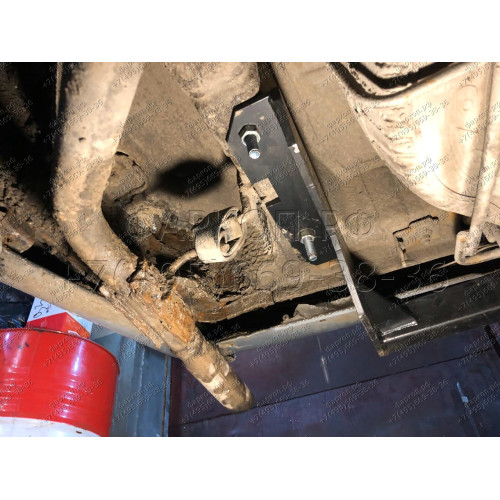 H.H08.A HALTY Фаркоп на Honda Stepwagon 2WD/4WD 1996-2001 без подрезки бампера. Тип шара: A. Нагрузки: 750/75 кг, масса фаркопа 14,6 кг