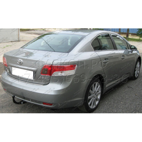 T-097 STEINHOF Фаркоп на Toyota Corolla седан E15 2007-2010 (требуется подрезка бампера), Toyota Avensis седан T27 2009-2018 (без снятия и подрезки бампера), Toyota Auris Touring Sports универсал 2013-2018 (без снятия и подрезки бампера). Тип шара: AV (ве