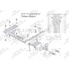 T-VAZ-02FC TAVIALS ТСУ со съемным шаром для ВАЗ 1119 Лада Калина хетчбек 2004-2013, Kalina 2 2192 2013-2018, Lada Granta хетчбек 2018- без снятия и выреза бампера. Нагрузки: 1100/50 кг,, масса фаркопа 8,6 кг, требуется 2 сверления (без электрики в комплек