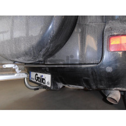 T058C GALIA Полностью оцинкованный фаркоп на Toyota RAV4 2006-2013. Тип шара: C (горизонтальный съемный). Установка без снятия и выреза бампера. Нагрузки: 200