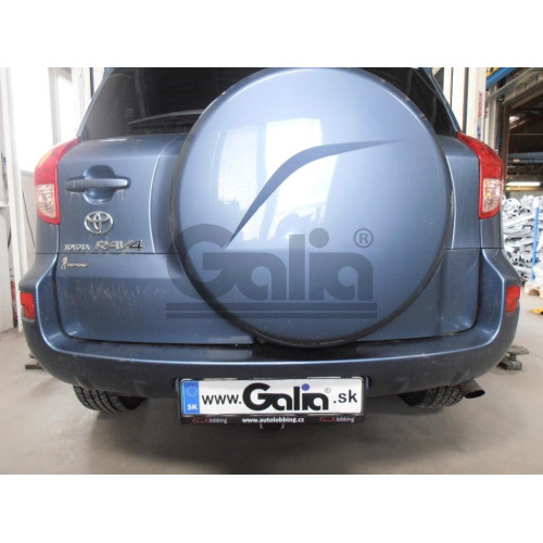T058C GALIA Полностью оцинкованный фаркоп на Toyota RAV4 2006-2013. Тип шара: C (горизонтальный съемный). Установка без снятия и выреза бампера. Нагрузки: 2000/90 кг, масса фаркопа 20,37 кг