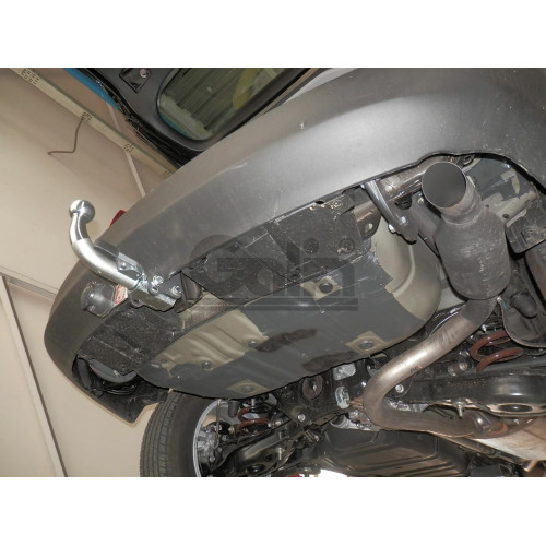 T061A GALIA Полностью оцинкованный фаркоп на Toyota RAV4 2013-2019. Тип шара: A. Минимальная подрезка бампера. Нагрузки: 2000/90 кг, масса фаркопа 23,12 кг