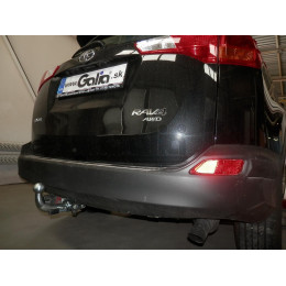 T061A GALIA Полностью оцинкованный фаркоп на Toyota RAV4 2013-2019. Тип шара: A. Минимальная подрезка бампера. Нагрузки: 2000/90 кг, масса фаркопа 23,12 кг