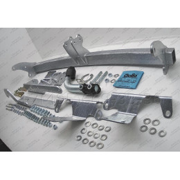 T061A GALIA Полностью оцинкованный фаркоп на Toyota RAV4 2013-2019. Тип шара: A. Минимальная подрезка бампера. Нагрузки: 2000/90 кг, масса фаркопа 23,12 кг