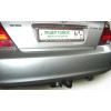 T104-A Лидер-плюс ТСУ для Toyota Camry седан 2002-2006 без выреза бампера. Нагрузки: 1300/75 кг, масса фаркопа 20,86 кг (без электрики в комплекте)