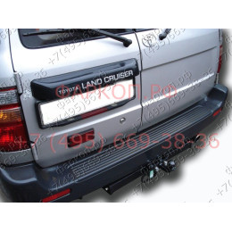 T112-FC Лидер-плюс ТСУ для Toyota Land Cruiser 105 1998-2007 без снятия и выреза бампера. Тип шара: FC. Нагрузки: 1200/50 кг, масса фаркопа 17,1 кг (без электрики в комп
