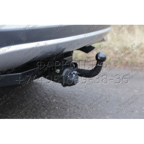 TCU00027 ТСС Фаркоп на Toyota RAV4 2013-2019 без подрезки бампера. Тип шара: A. Нагрузки: 1500/80 кг