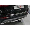 TCU00161 ТСС Фаркоп на Changan CS75 FL 2020-2023. Невидимая подрезка бампера. Тип шара: E (шаровый узел под американский квадрат). Нагрузки: 1200/75 кг