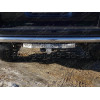 TCU00045N ТСС Фаркоп на Toyota Land Cruiser 200 Executive/Executive Lounge 2016-2021 с накладкой с надписью Executive без подрезки бампера. Тип шара: E (шаровый узел под американский квадрат с нержавеющим шаром). Нагрузки: 1500/100 кг