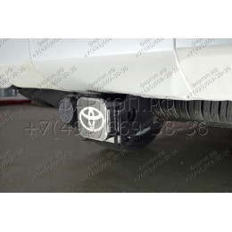 TCU00287N ТСС Фаркоп на Toyota Land Cruiser 300 2021-, Lexus LX 2021-. Требуется подрезка бампера. Тип шара: E (шаровый узел под американский квадрат с нержавеющим ша