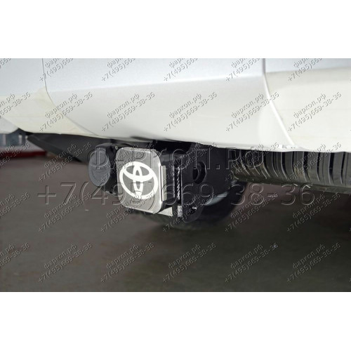 TCU00287 ТСС Фаркоп на Toyota Land Cruiser 300 2021-, Lexus LX 2021-. Требуется подрезка бампера. Тип шара: E (шаровый узел под американский квадрат). Нагрузки: 2500/100 кг