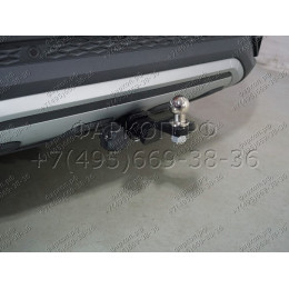 TCU00303 ТСС Фаркоп на Volkswagen Taos 2021-. Требуется подрезка бампера. Тип шара: E (шаровый узел под американский квадрат). Нагрузки: 1500/75 кг