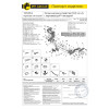 THL-13-991224.00 PT GROUP Фаркоп с нержавеющей накладкой на Toyota Highlander 2013-2020 без подрезки бампера. Тип шара: F. Нагрузки: 2500/120 кг, масса фаркопа 21,4 кг (без электрики в комплекте)