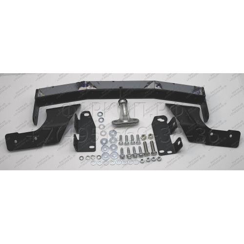 THL-13-991224.00 PT GROUP Фаркоп с нержавеющей накладкой на Toyota Highlander 2013-2020 без подрезки бампера. Тип шара: F. Нагрузки: 2500/120 кг, масса фаркопа 21,4 кг (без электрики в комплекте)
