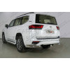 TCU00287N ТСС Фаркоп на Toyota Land Cruiser 300 2021-, Lexus LX 2021-. Требуется подрезка бампера. Тип шара: E (шаровый узел под американский квадрат с нержавеющим шаром). Нагрузки: 2500/100 кг