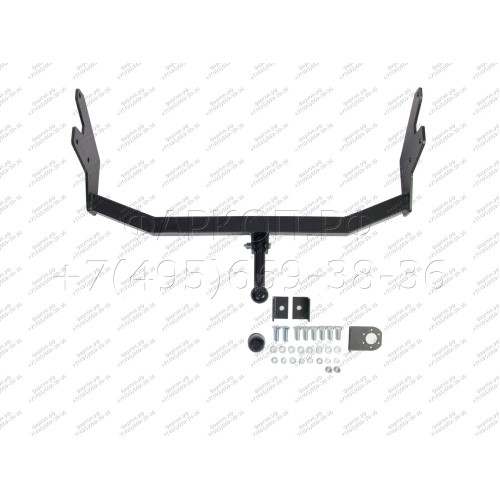 H.T52.A HALTY Фаркоп на Toyota Granvia 1995-2004, Toyota Grand Hiace 1999-2002, Toyota Hiace H12, H22, H18, H28 1995-2005 без подрезки бампера. Тип шара: A. Нагрузки: 750/75 кг, масса фаркопа 14,8 кг