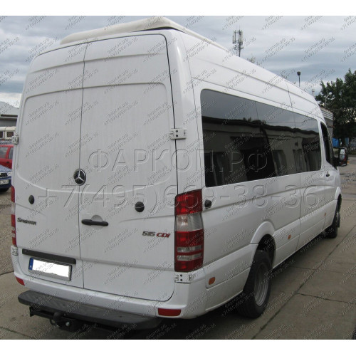 V-033 STEINHOF Фаркоп на Mercedes Sprinter II фургон/микроавтобус 3,5T 3,665 м/4,325 м (со ступенькой) (одинарные колеса) (только для версии с короткой выхлопной трубой) 2006-2018, 2018-, Volkswagen Crafter I фургон/микроавтобус 3,5T 3,665 м/4,325 м (со с