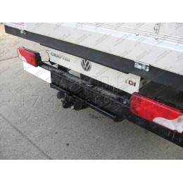 V-034 STEINHOF Фаркоп на Mercedes Sprinter II шасси (5T) двойные колеса 2006-2019, Volkswagen Crafter шасси (5T) двойные колеса 2006-2017 без снятия и подрезки бампера. Тип шара: 