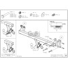 V083A GALIA Полностью оцинкованный фаркоп на Volvo XC90 2015-, Volvo XC60 2017-. Подрозетник убирается за бампер. Тип шара: A. Невидимый вырез бампера. Нагрузки: 2800/150 кг, масса фаркопа 18,22 кг