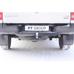 VAM-10-991122.00 PT GROUP Фаркоп на Volkswagen Amarok 2010-2022 без подрезки бампера. Тип шара: E (легкосъемный шар под квадрат). Нагрузки: 3000/100 кг, масса фаркопа 7,3 кг