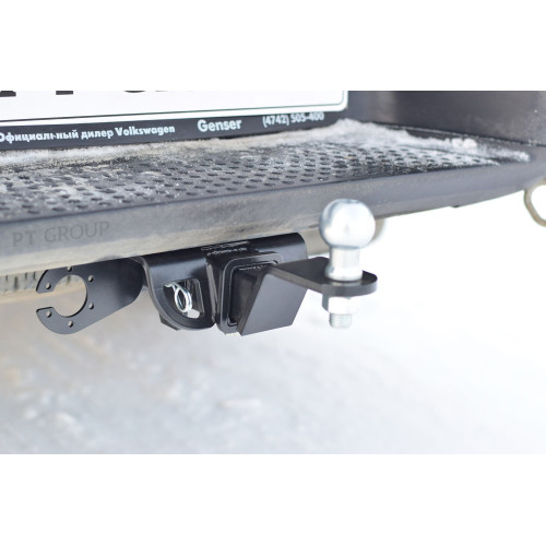 VAM-10-991122.00 PT GROUP Фаркоп на Volkswagen Amarok 2010-2022 без подрезки бампера. Тип шара: E (легкосъемный шар под квадрат). Нагрузки: 3000/100 кг, масса фаркопа 7,3 кг (без электрики в комплекте)