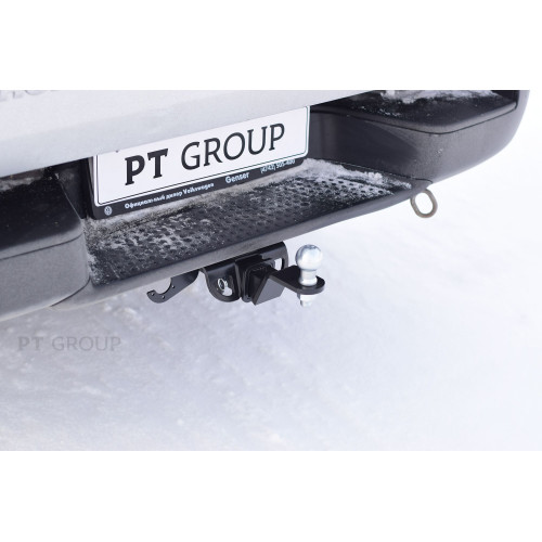 VAM-10-991122.00 PT GROUP Фаркоп на Volkswagen Amarok 2010-2022 без подрезки бампера. Тип шара: E (легкосъемный шар под квадрат). Нагрузки: 3000/100 кг, масса фаркопа 7,3 кг (без электрики в комплекте)