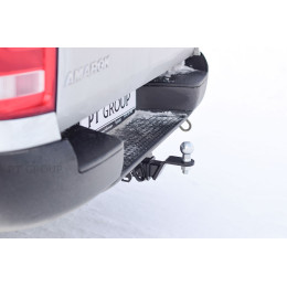 VAM-10-991122.00 PT GROUP Фаркоп на Volkswagen Amarok 2010-2022 без подрезки бампера. Тип шара: E (легкосъемный шар под квадрат). Нагрузки: 3000/100 кг, масса фаркопа 7,3 кг