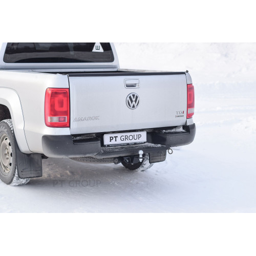 VAM-10-991122.00 PT GROUP Фаркоп на Volkswagen Amarok 2010-2022 без подрезки бампера. Тип шара: E (легкосъемный шар под квадрат). Нагрузки: 3000/100 кг, масса фаркопа 7,3 кг (без электрики в комплекте)