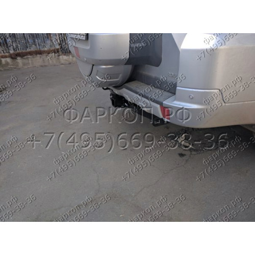 FA 0978-E Бизон Фаркоп на Mitsubishi Pajero IV 2007-2020, Mitsubishi Pajero III 2000-2007 без подрезки бампера. Тип шара: E (легкосъемный шар под квадрат). Нагрузки: 3500/120 кг. Не комплектуется электрикой