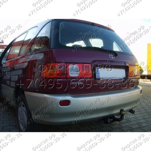 O 54 AUTO-HAK Фаркоп для Toyota Picnic 5 дверей 1996-2001, Toyota Ipsum 1995-2001, Toyota Avensis Verso 1995-2001. Требуется подрезка бампера. Тип шара: A. Нагрузки: 1500/60 кг, масса фаркопа 15,3 кг