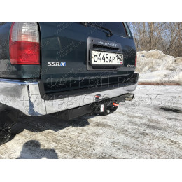 3022-F ORIS Фаркоп на Toyota Land Cruiser Prado 90 1996-2002, Toyota 4Runner 1995-2002 без выреза в бампере. Тип шара: F. Нагрузки: 1500/100 кг, масса фаркопа 21,3 кг (без электрики в к