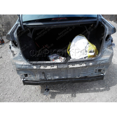 6748-A ORIS Фаркоп на Kia Rio седан 2011-2017. Необходима подрезка бампера. Тип шара: A. Нагрузки: 1000/50 кг, масса фаркопа 14,5 кг (без электрики в комплекте)