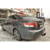 3067-A ORIS Фаркоп на Toyota Avensis седан 2009-2018. Необходима подрезка бампера. Тип шара: A. Нагрузки: 1500/50 кг, масса фаркопа 18,3 кг (без электрики в комплекте)