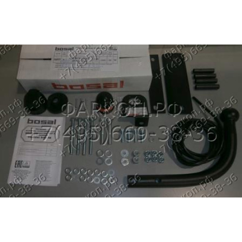 5257-A ORIS Фаркоп на Chevrolet Aveo хетчбек 2008/3-2012, ZAZ Vida хетчбек 2012- без выреза в бампере. Тип шара: A. Нагрузки: 1200/50 кг, масса фаркопа 21,4 кг (без электрики в комплекте)