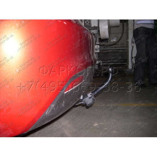 6748-A ORIS Фаркоп на Kia Rio седан 2011-2017. Необходима подрезка бампера. Тип шара: A. Нагрузки: 1000/50 кг, масса фаркопа 14,5 кг (без электрики в комплекте)