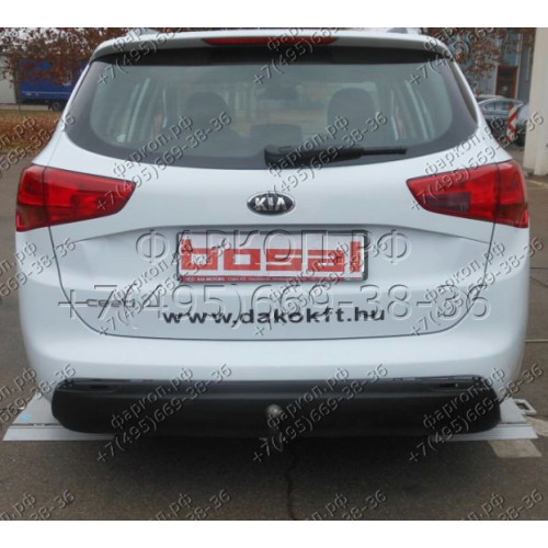 6756-A ORIS Фаркоп на Kia Ceed универсал 2012-2018, Hyundai i30 универсал 2012-2019. Необходима подрезка бампера. Тип шара: A. Нагрузки: 1500/75 кг, масса фаркопа 16,8 кг (без электрики в комплекте)