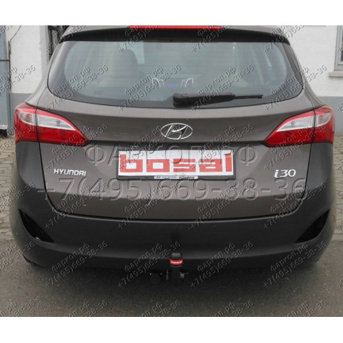 6756-A ORIS Фаркоп на Kia Ceed универсал 2012-2018, Hyundai i30 универсал 2012-2019. Необходима подрезка бампера. Тип шара: A. Нагрузки: 1500/75 кг, масса фаркопа 16,8 кг (без электрики в комплекте)