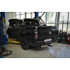 GWP-21-991124.00 PT GROUP Фаркоп оцинкованный с нержавеющей накладкой на Great Wall Poer 2021- без подрезки бампера. Тип шара: E (легкосъемный шар под квадрат). Нагрузки: 2250/100 кг, масса фаркопа 30,6 кг (без электрики в комплекте)