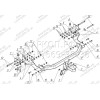 HY 26 AVTOS Фаркоп на Hyundai H1 2008-2018, 2018-2023. Необходима подрезка бампера. Тип шара: A. Нагрузки: 2000/90 кг, масса фаркопа 16,5 кг (без электрики в комплекте)