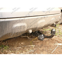 5531-A ORIS Фаркоп на Honda CR-V 2007-2012. Необходима подрезка бампера. Тип шара: A. Нагрузки: 1500/75 кг, масса фаркопа 24,5 кг (без электрики в комплекте)