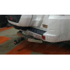 TCU00085 ТСС Фаркоп на Mitsubishi Pajero IV 2007-2020 с накладкой с надписью Pajero без подрезки бампера. Тип шара: E (шаровый узел под американский квадрат). Нагрузки: 1700/100 кг