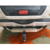 TCU00085 ТСС Фаркоп на Mitsubishi Pajero IV 2007-2020 с накладкой с надписью Pajero без подрезки бампера. Тип шара: E (шаровый узел под американский квадрат). Нагрузки: 1700/100 кг