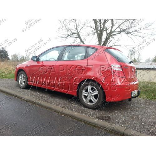 K-001 STEINHOF Фаркоп на Hyundai i30 хетчбек 5 дверей 2007-2012, Kia Ceed хетчбек 5 дверей 2007-2012. Требуется подрезка бампера. Тип шара: A. Нагрузки: 1500/75 кг, масса фаркопа 18 кг (без электрики в комплекте)
